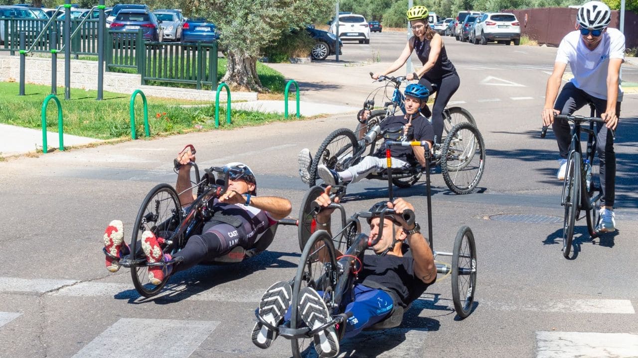 Campaña de prevención de casos de lesión medular por accidente de bicicleta
