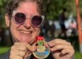 Agustina Garmendia, 'runner' con parálisis cerebral