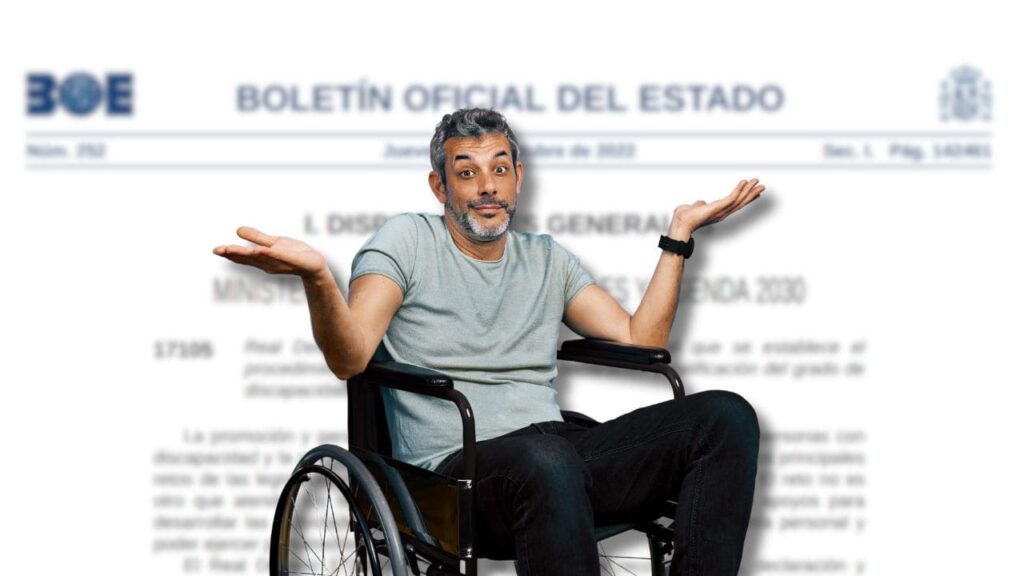 Así es el sistema de calificación del grado de discapacidad vigente según el BOE
