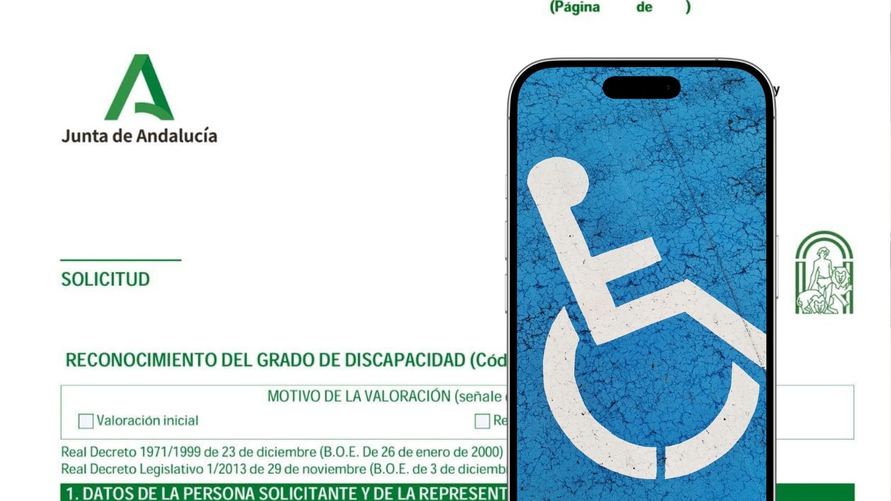 Cómo solicitar el reconocimiento del grado de discapacidad en Andalucía y qué requisitos se exigen