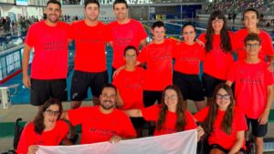 El Aquarium Alacant se cuela en el Top 6 de España entre 32 clubes y se lleva dos oros en los relevos mixtos del Nacional de natación adaptada