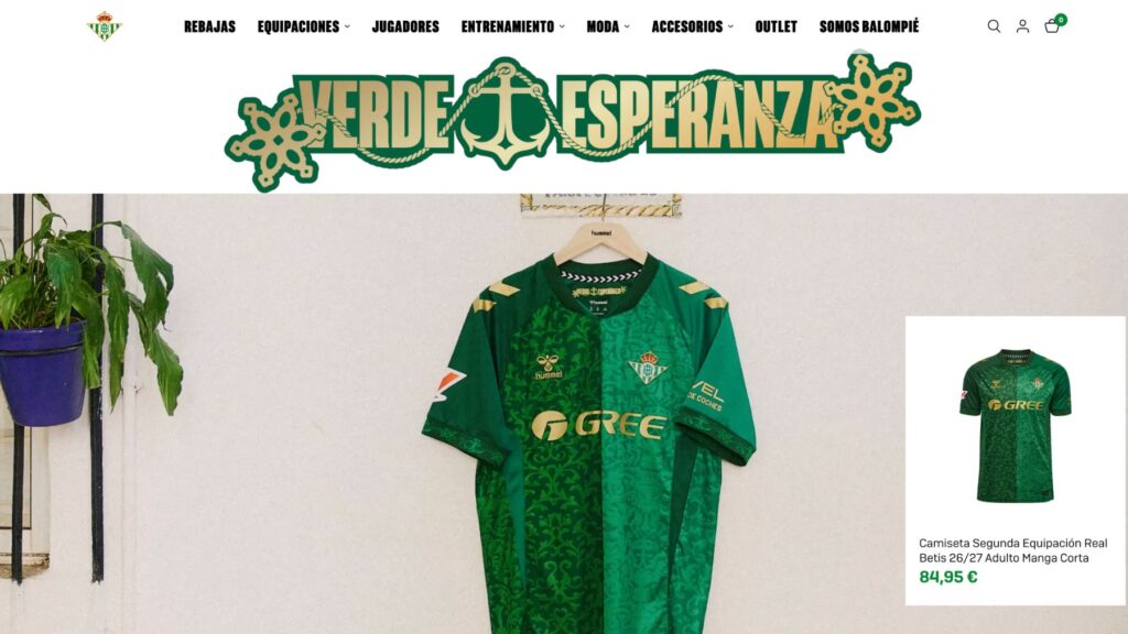 El Betis lanza junto a hummel la camiseta «Verde Esperanza» y un proyecto contra el acoso escolar en memoria de Sandra Peña