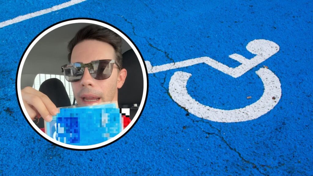 «Aunque no tengo movilidad reducida, no estoy ocupando una plaza PMR de forma indebida»: La aclaración de Rubén Jiménez