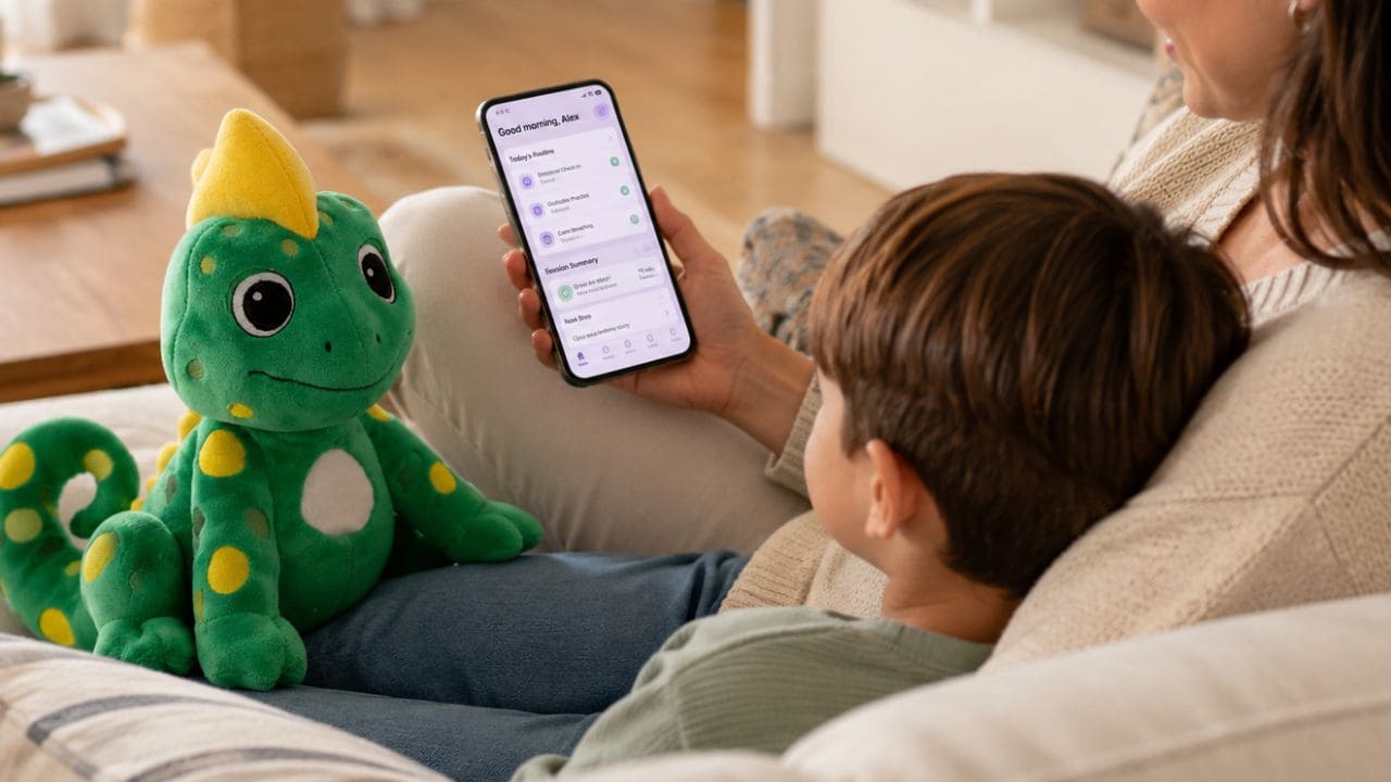 'COBY', peluche inteligente que ayuda a niños con discapacidad