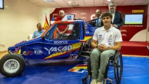España presenta el primer 'carcross' adaptado para el acceso al automovilismo de pilotos con discapacidad