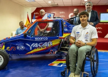 Primer 'carcross' adaptado para personas con discapacidad
