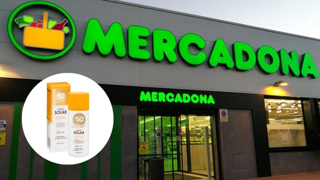 Mercadona triunfa con el protector solar facial Deliplus FPS 50+ resistente al agua y que solo cuesta 6 euros