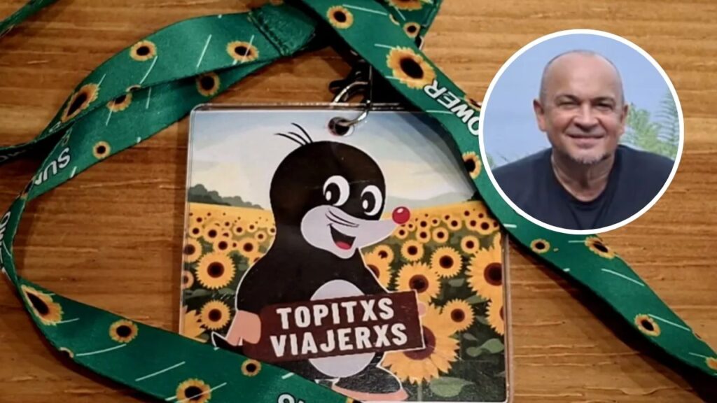 Isidro Martín, experto en turismo accesible, explica qué significa la cinta de girasoles: «más tiempo, paciencia y comprensión»