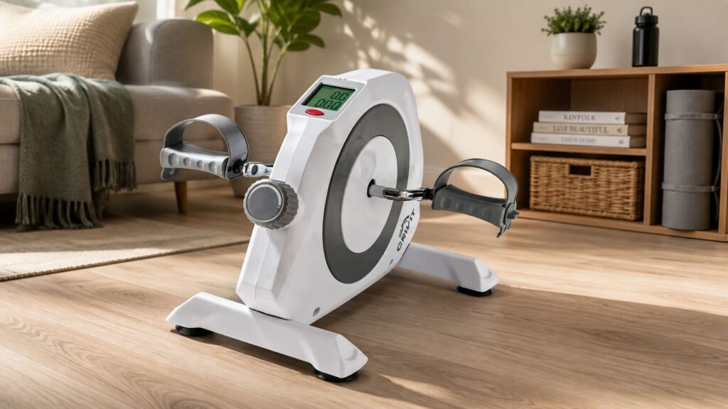 Lidl lanza un ejercitador de brazos y piernas CRIVIT, ideal para entrenar en casa sin esfuerzo en personas mayores o movilidad reducida