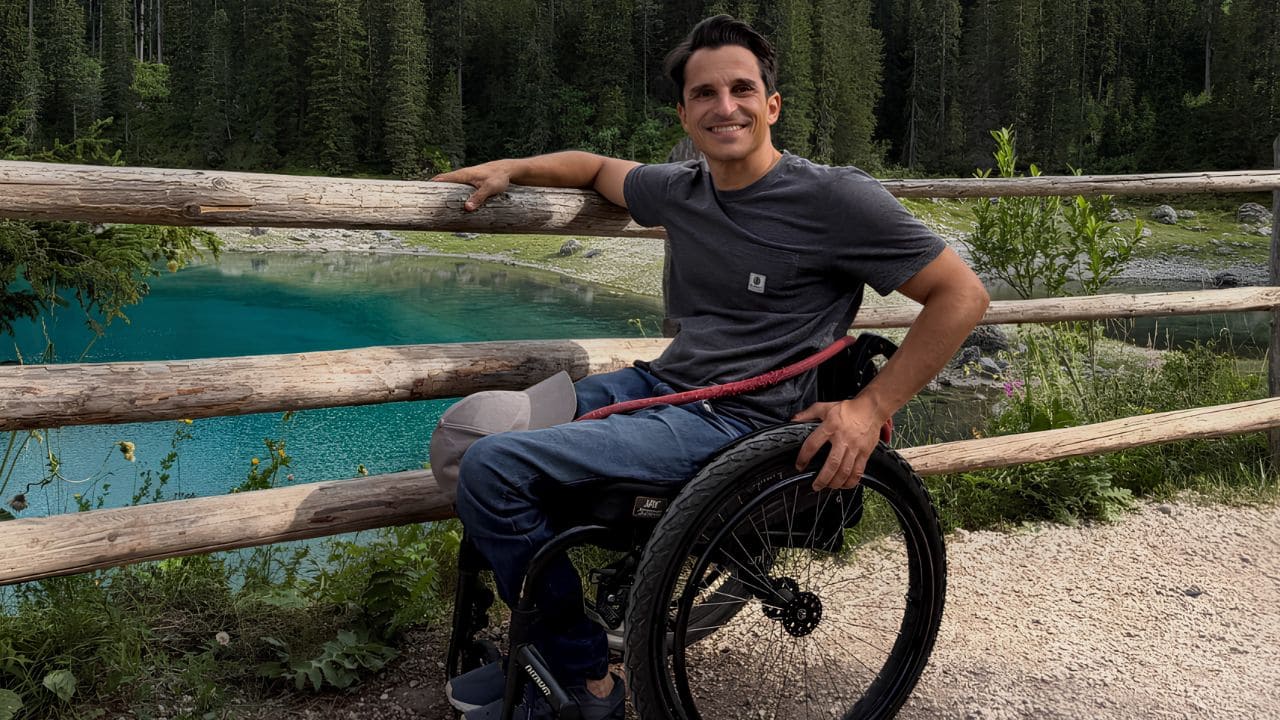 Pablo Tovar, influencer con discapacidad