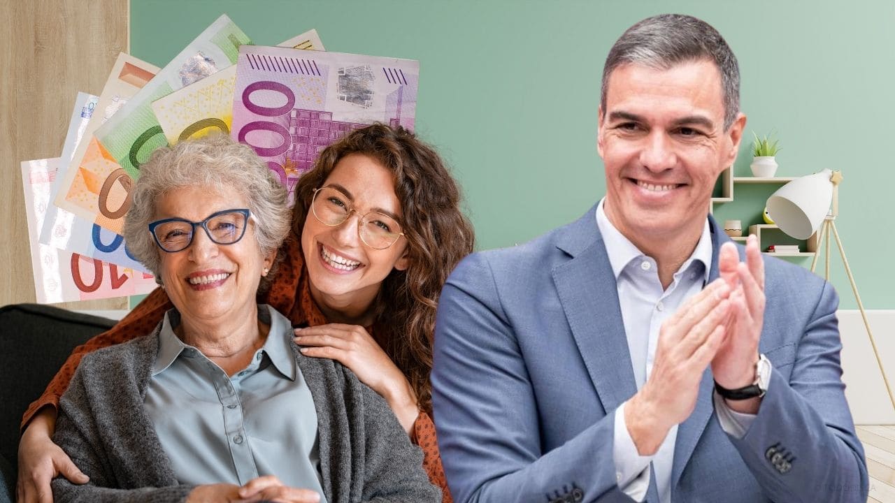 Si una persona mayor de 65 años vive contigo, Hacienda te deja hasta 2.550 euros sin tributar y 9.000 euros si tiene 65% de discapacidad