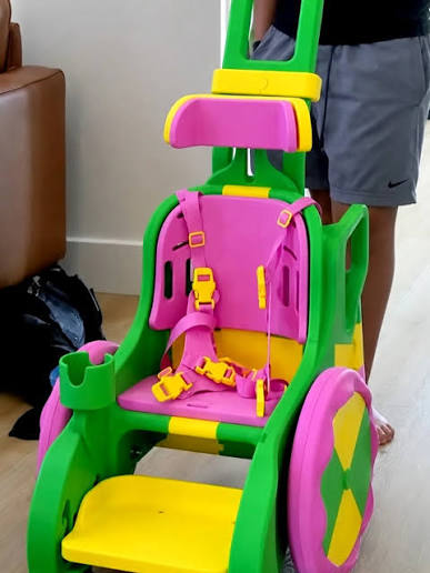 Silla de ruedas en 3D