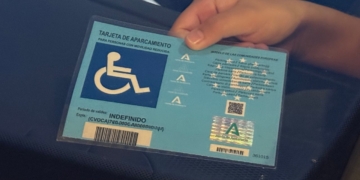 Tarjeta aparcamiento movilidad reducida
