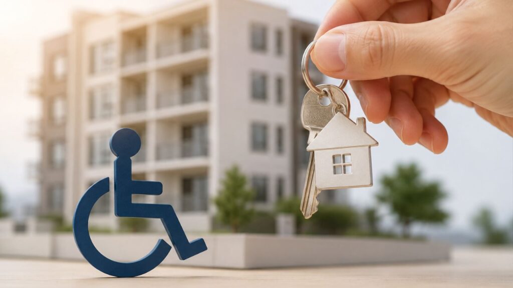 Tener un grado de discapacidad del 33% te da prioridad a la hora de acceder a una vivienda protegida