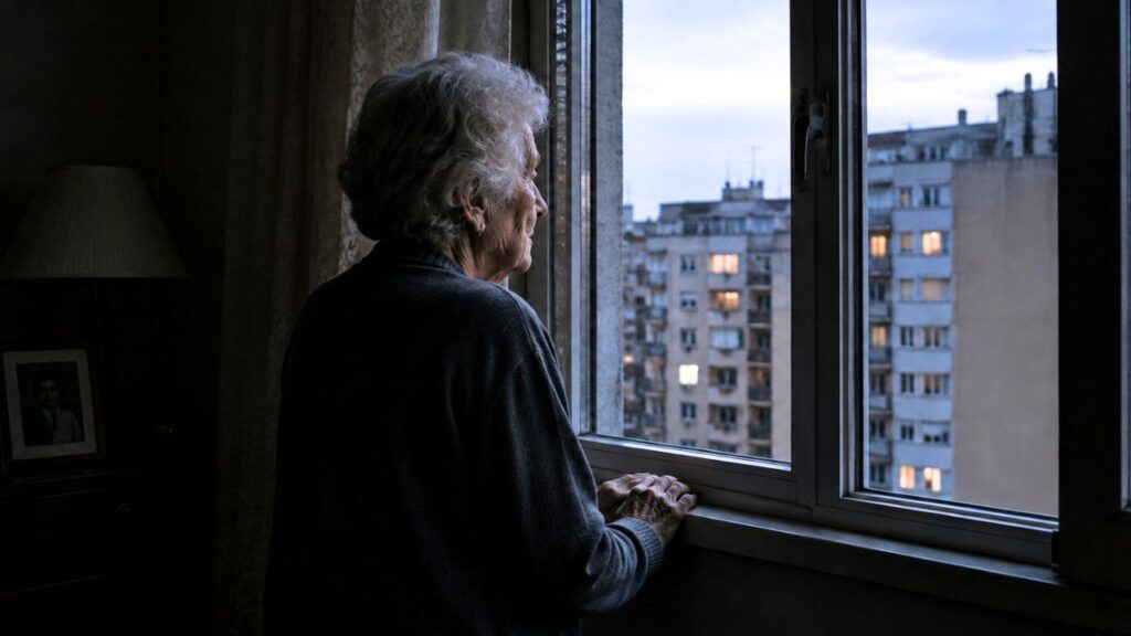 Teresa, 85 años y grado II de dependencia, lleva más de un año atrapada en su casa con el ascensor ya instalado: «Lo que más echo de menos es ver el sol»