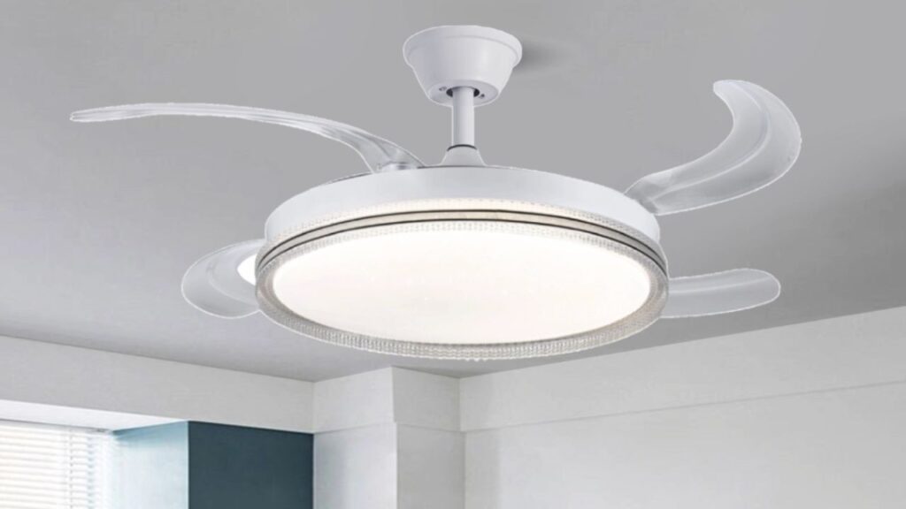 Leroy Merlin consigue este ventilador de techo con luz cielo estrellado y un descuento del 58% en su página web