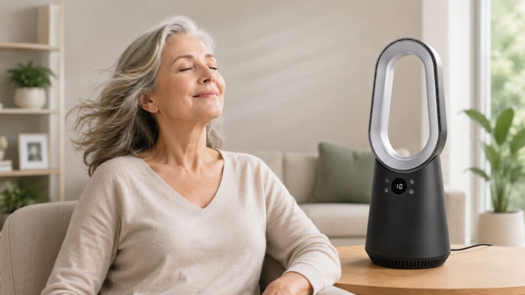 Llega el ventilador sin aspas de Lidl: estilo moderno, bajo en consumo eléctrico, aire fresco y seguro por menos de 45 euros