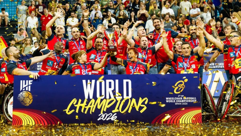 España se proclama campeona del mundo de balonmano en silla de ruedas por primera vez en su historia