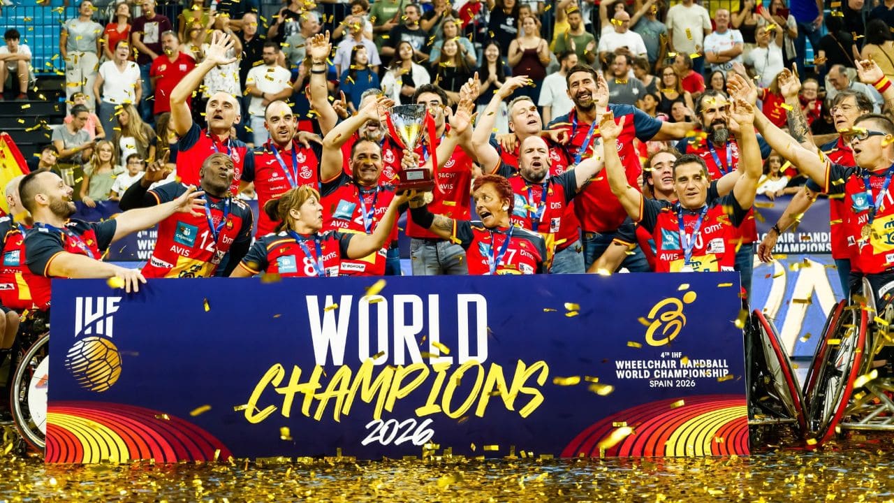 España se proclama Campeona del Mundo de balonmano en silla de ruedas