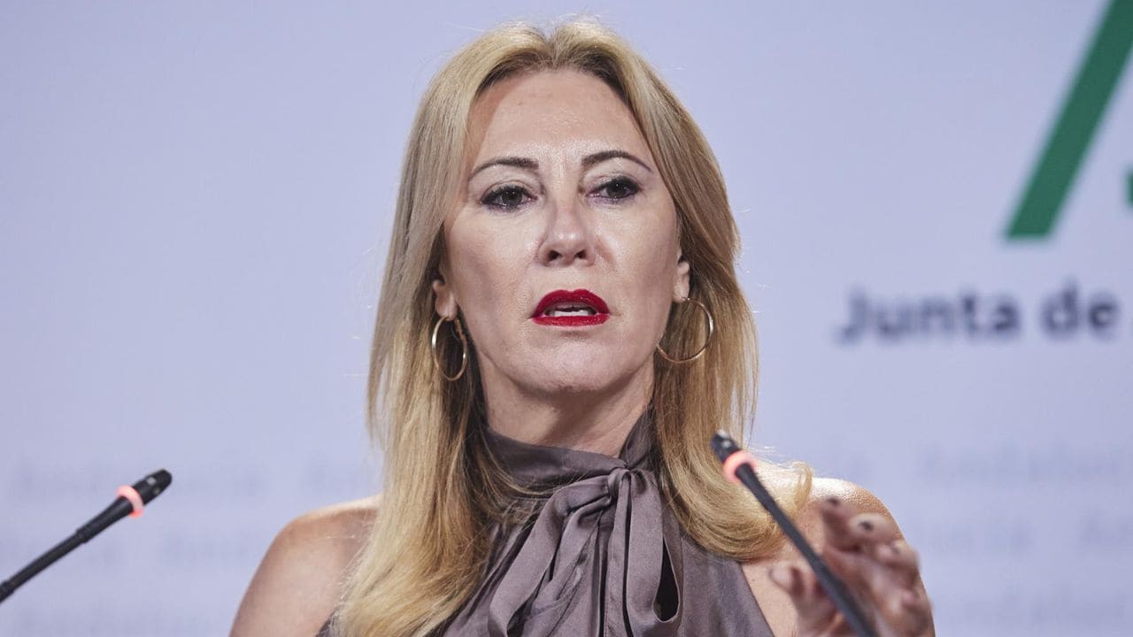 Carolina España, vicepresidenta tercera y consejera de Economía, Hacienda y Fondos Europeos