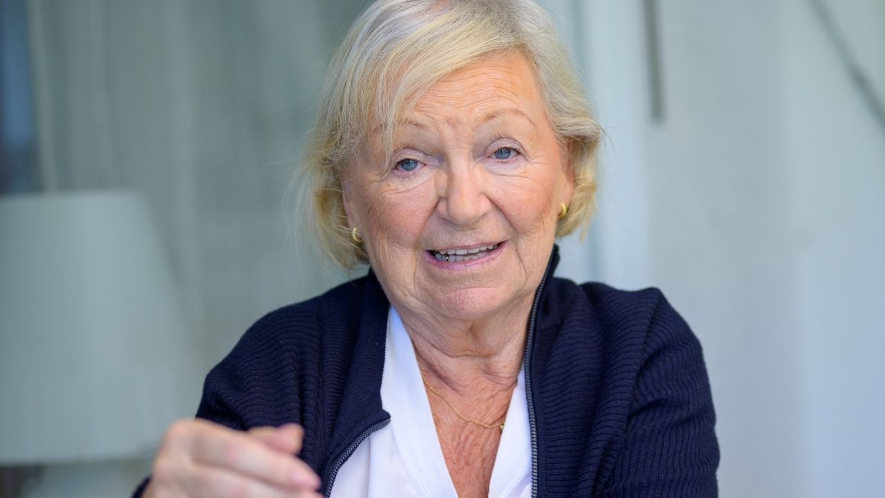Encarni, inquilina de 83 años