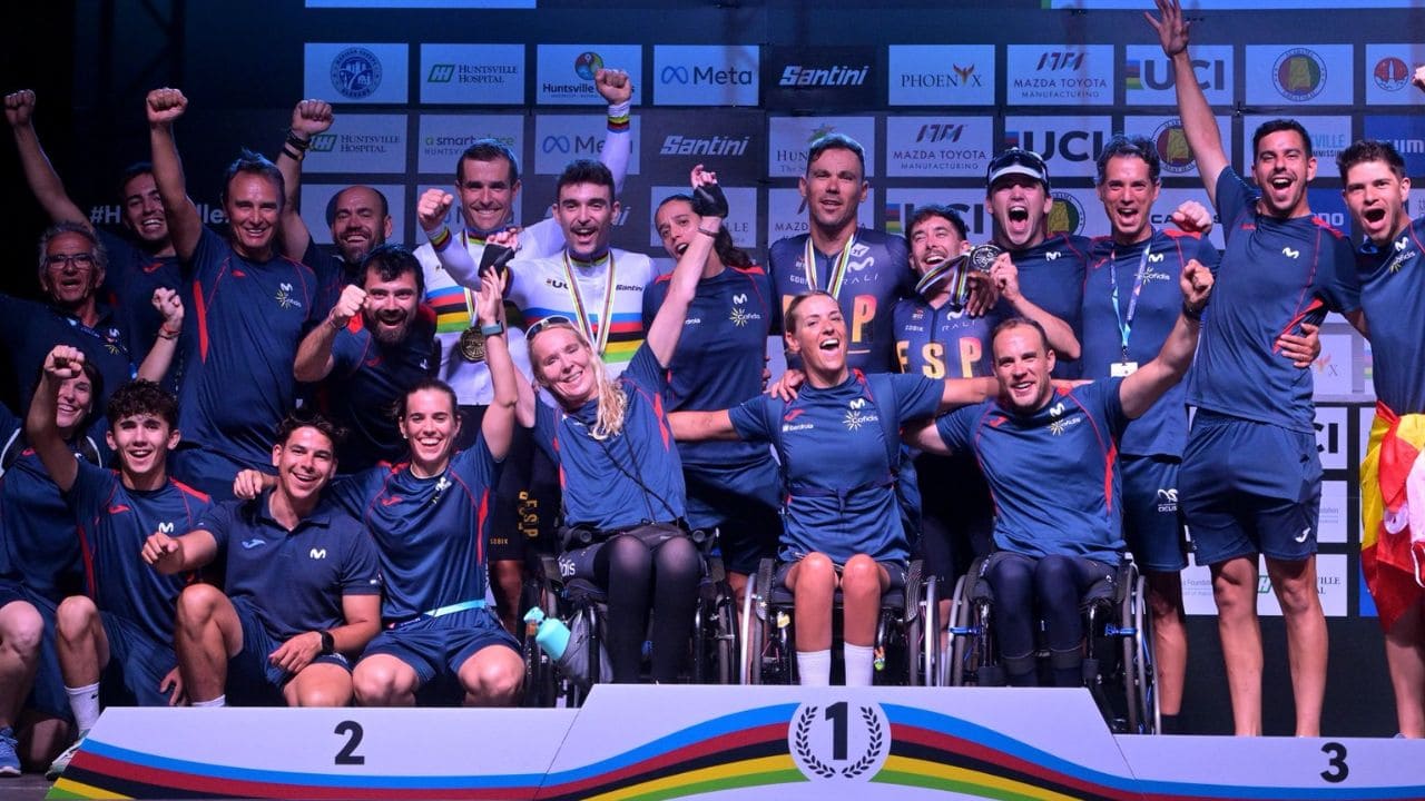 Selección española de Ciclismo Paralímpico en el Mundial de Huntsville