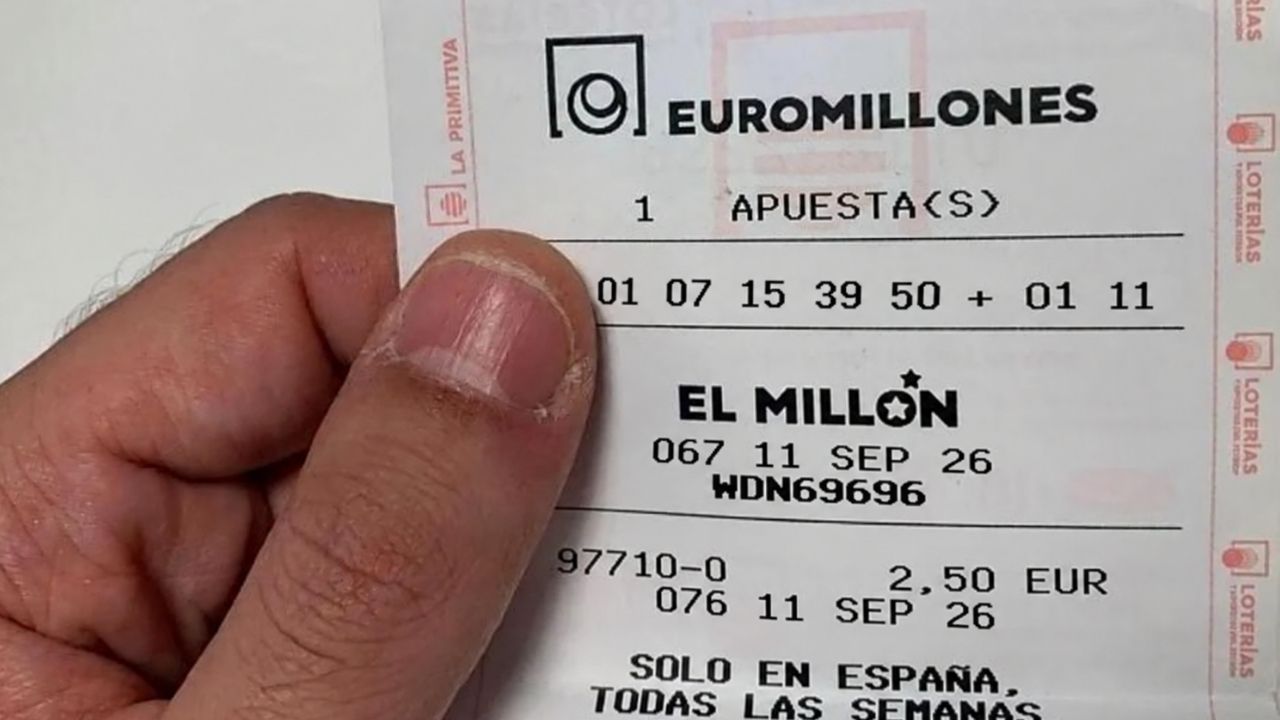 Euromillón de hoy, 11 de septiembre,