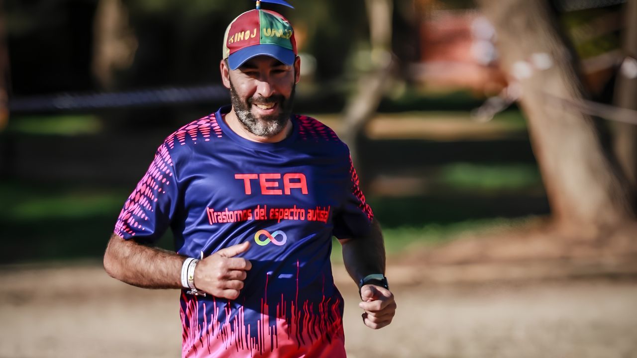 Francisco Fernández, deportista con autismo