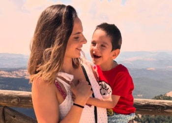 María Álvarez y su hijo Marcos dependencia discapacidad