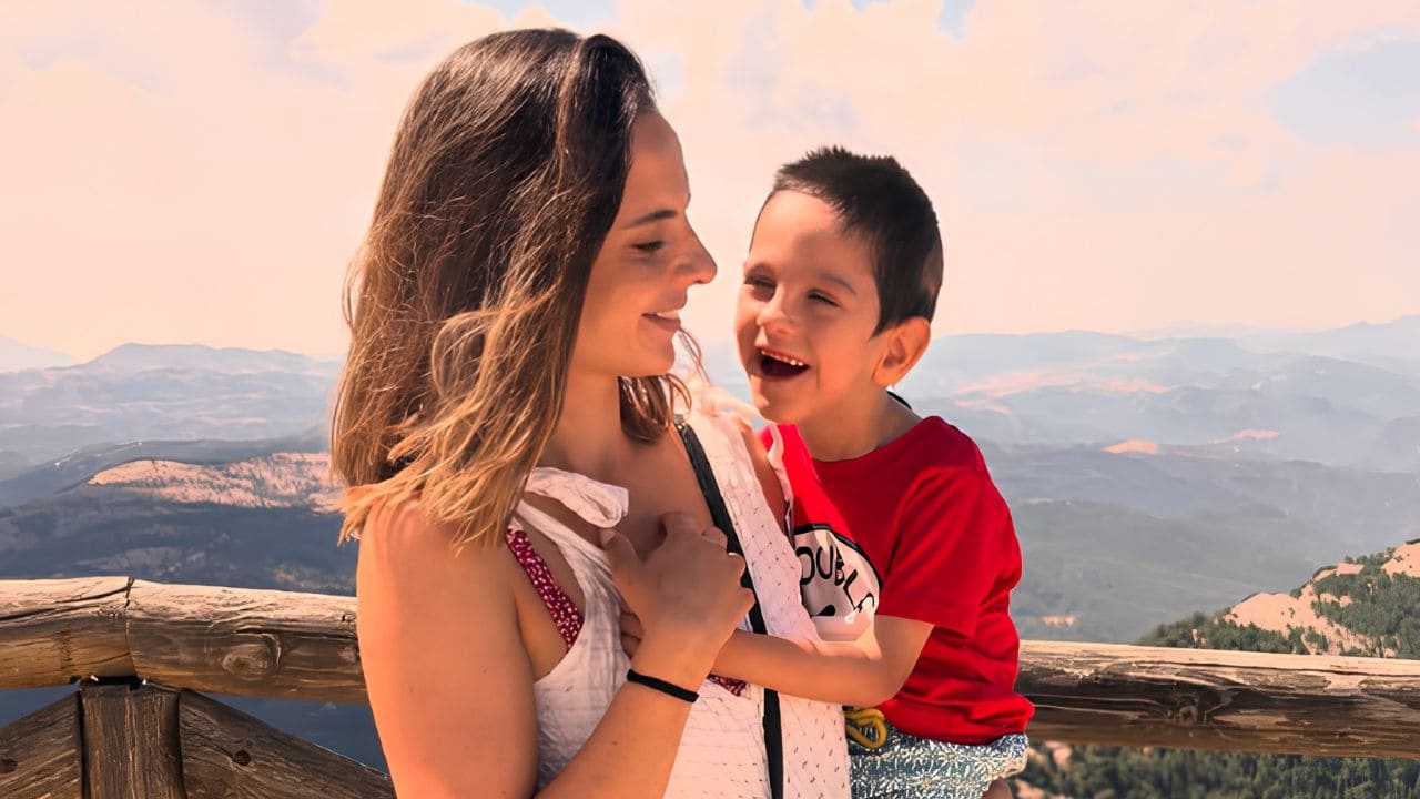 María Álvarez y su hijo Marcos dependencia discapacidad