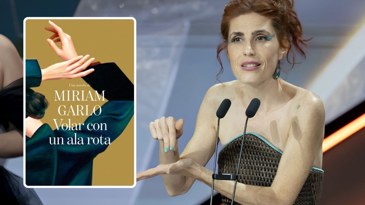 Miriam Garlo, actriz sorda, presenta 'Volar con un ala rota'