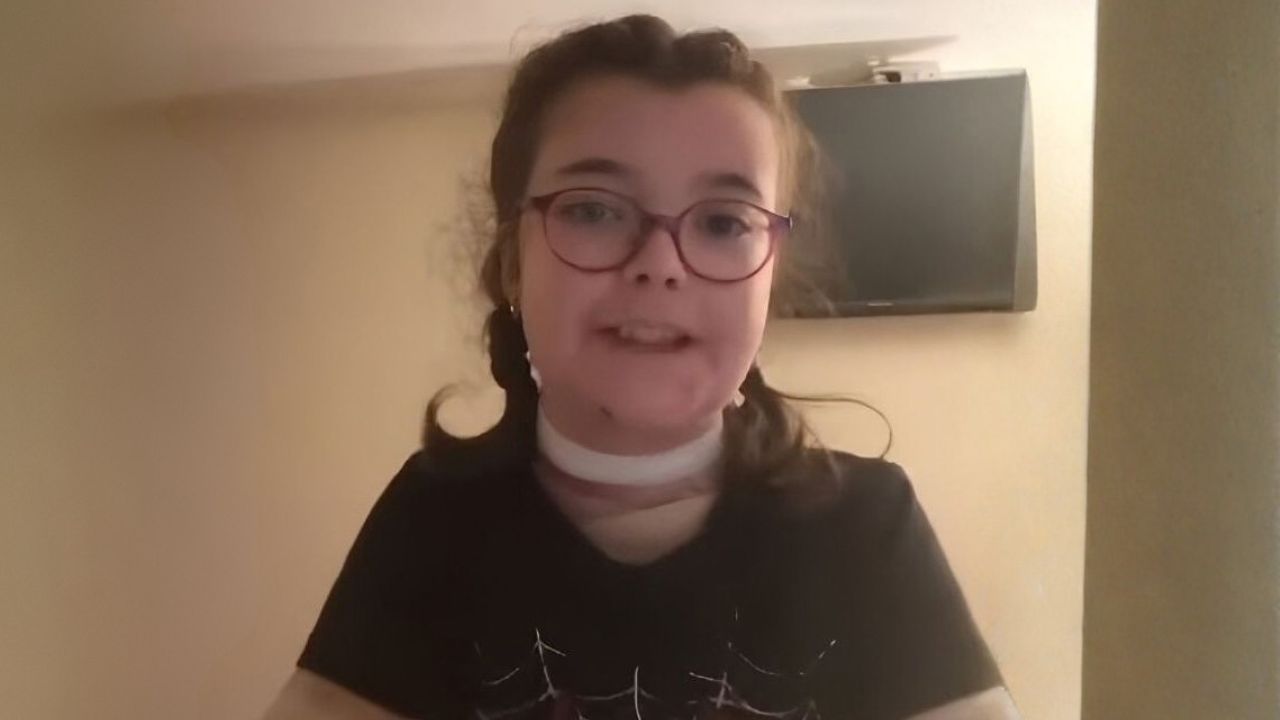 Saioa, niña de 15 años con Piel de Mariposa