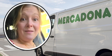 Carla, madre de una niña con discapacidad denuncia a una furgoneta de Mercadona por aparcar en una plaza PMR