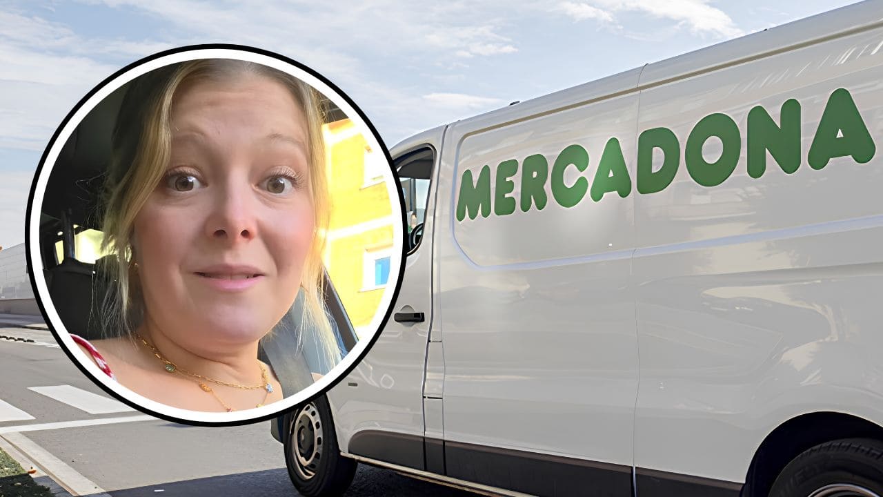 Carla, madre de una niña con discapacidad denuncia a una furgoneta de Mercadona por aparcar en una plaza PMR