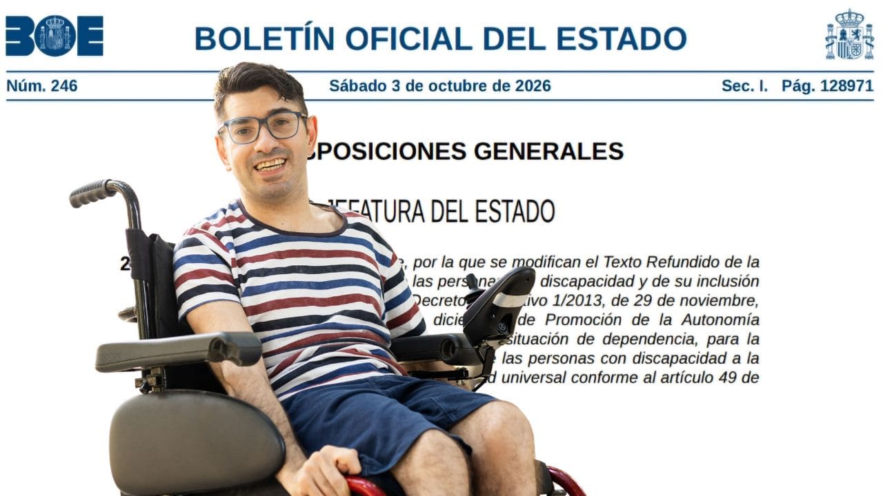 El BOE publica la reforma de las leyes de Discapacidad y Dependencia en España