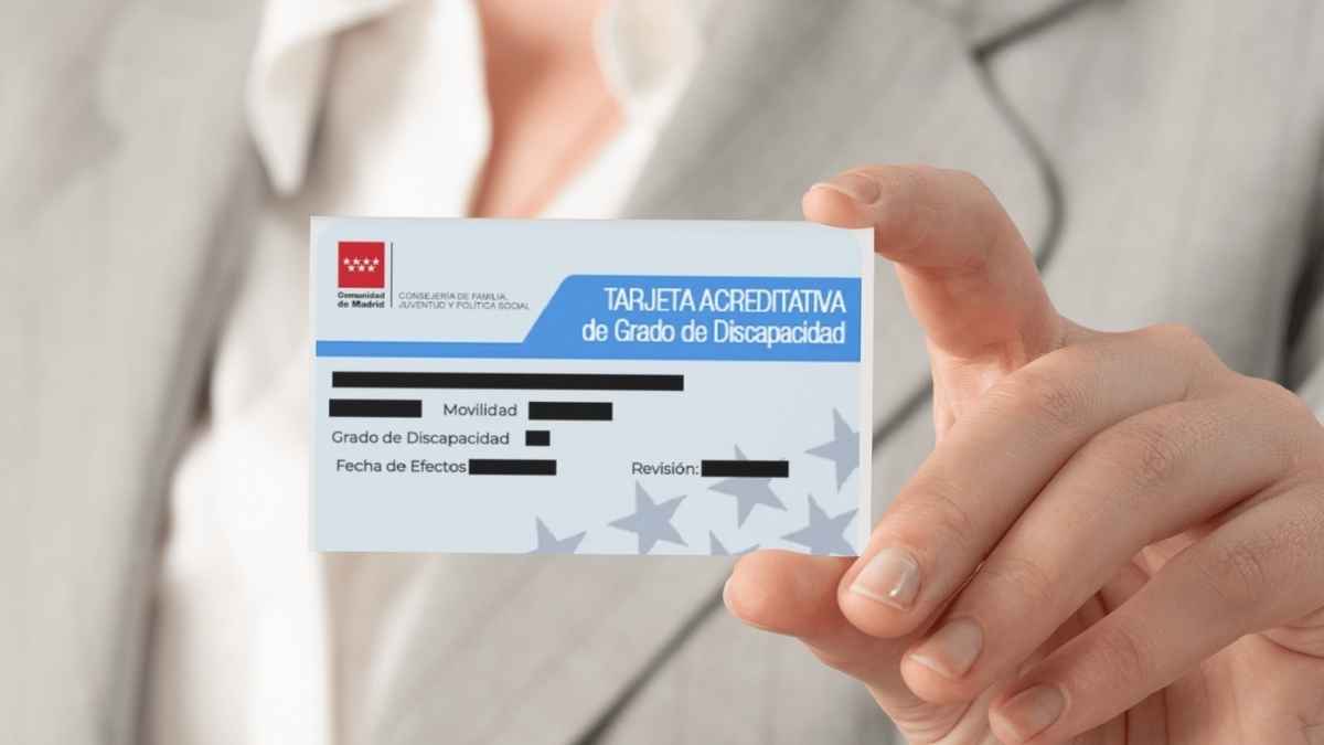 Certificado discapacidad Madrid
