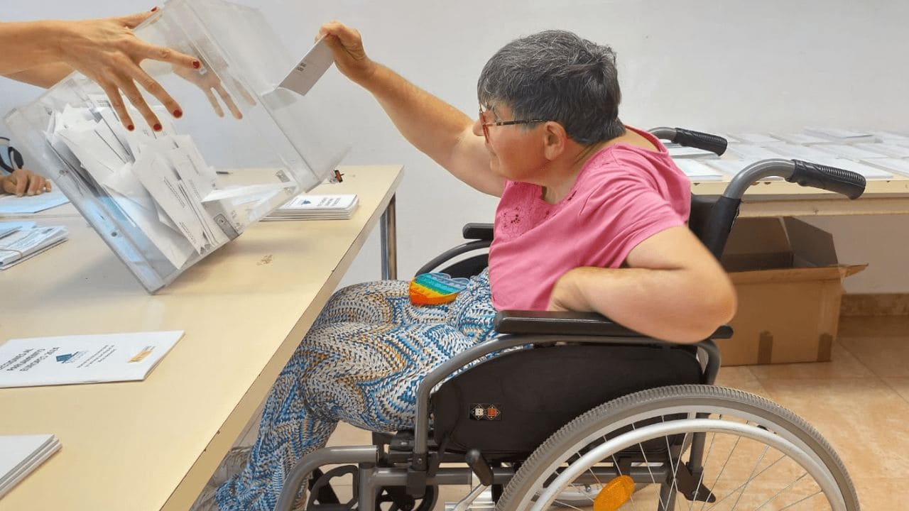 Elecciones fáciles de entender para las personas con discapacidad intelectual y del desarrollo./ Imagen de la Fundación Estima