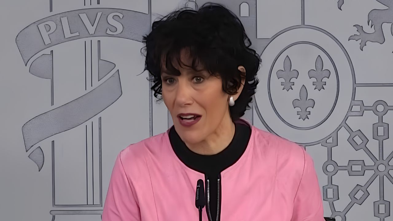 Elma Saiz, ministra de Inclusión, Seguridad Social y Migraciones