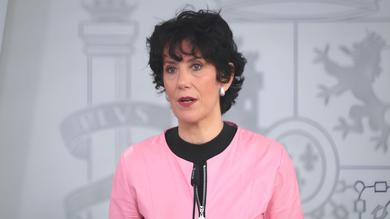 Elma Saiz, ministra de Inclusión, Seguridad Social y Migraciones pensión de viudedad