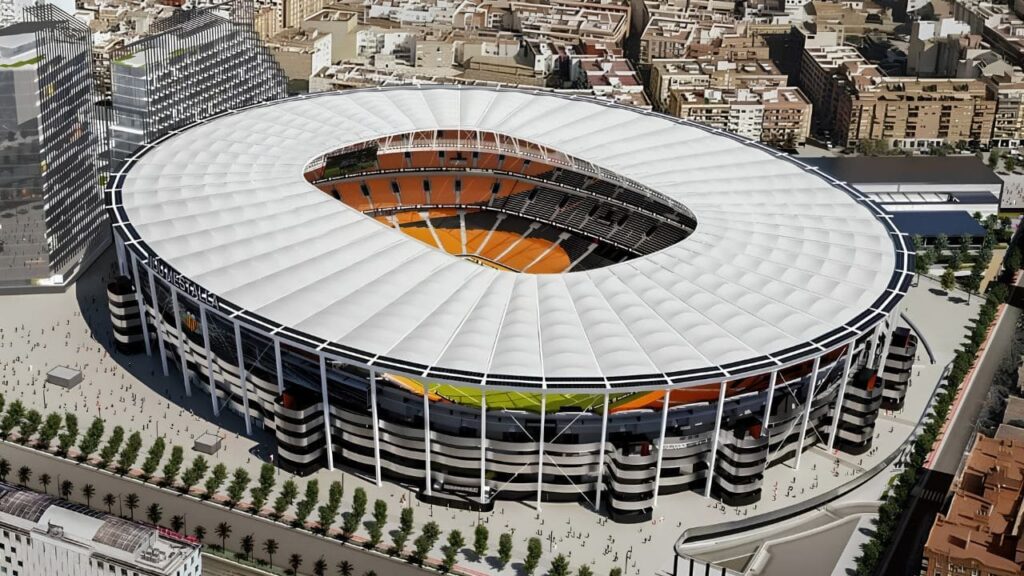 El nuevo estadio del Valencia CF contará con más de 200 plazas para personas con movilidad reducida