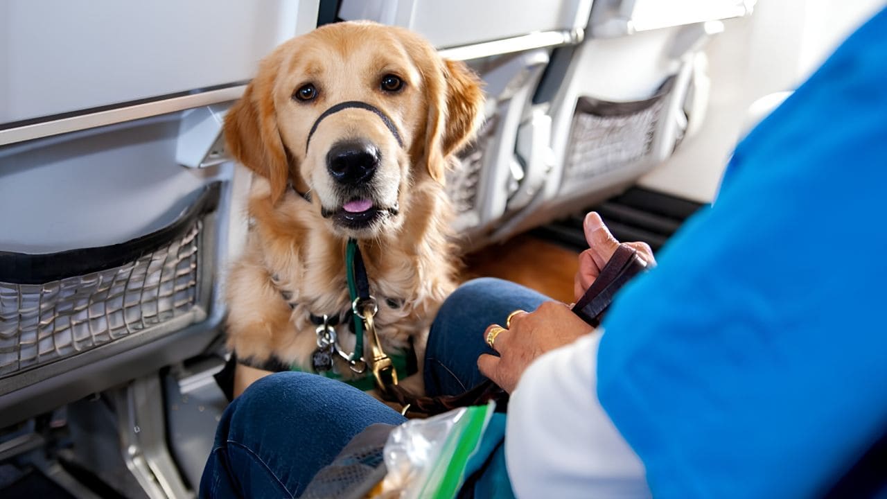 Nuevos derechos para pasajeros aéreos con discapacidad y perros de asistencia
