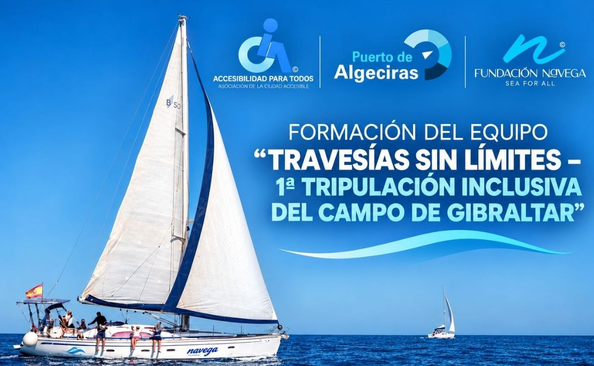 Sotogrande forma la primera tripulación inclusiva del Campo de Gibraltar con personas con y sin discapacidad