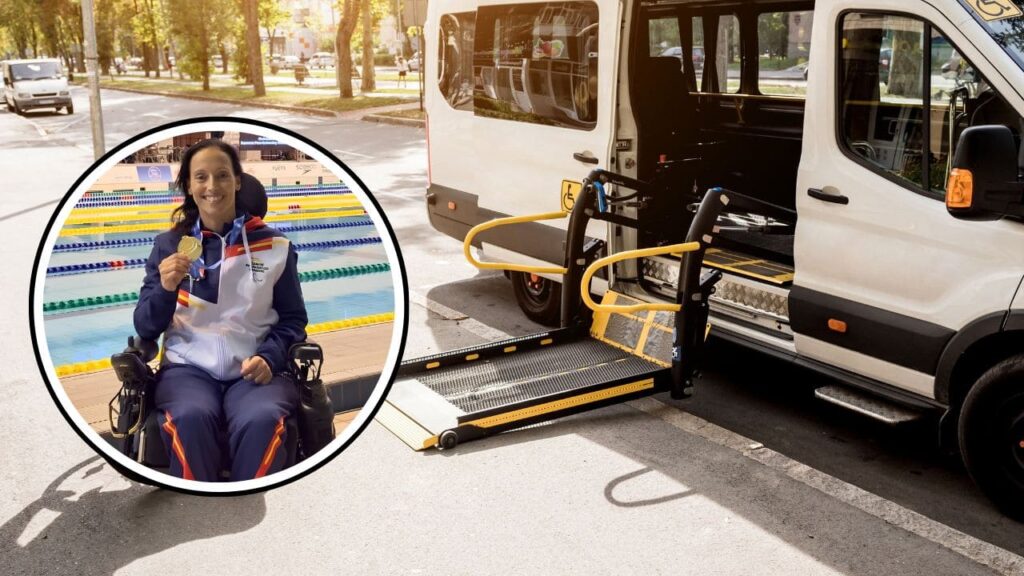 Teresa Perales denuncia la falta de taxis adaptados para personas en silla de ruedas: «Más de una hora y media esperando»